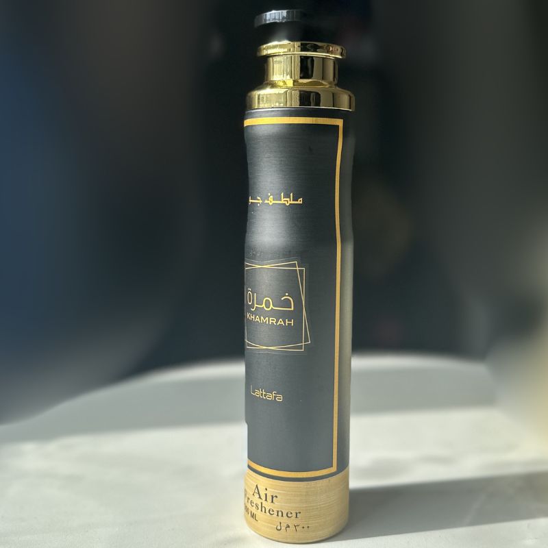 Lattafa Khamrah 300ML Air Freshener – Luxury Long-Lasting Home Fragrance Spray | Warm Spicy Vanilla Scent